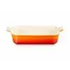 LE CREUSET Plat Rectangulaire Héritage en Céramique 32 cm Volcanique Tradition Online