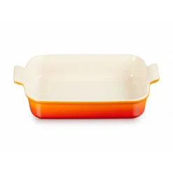 LE CREUSET Plat Rectangulaire Héritage en Céramique 32 cm Volcanique Tradition Online