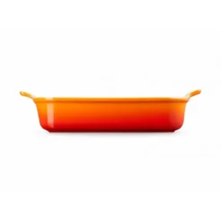 LE CREUSET Plat Rectangulaire Héritage en Céramique 32 cm Volcanique Tradition Online