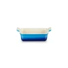 LE CREUSET Plat Rectangulaire Héritage en Céramique 26 cm Azur Tradition Clearance