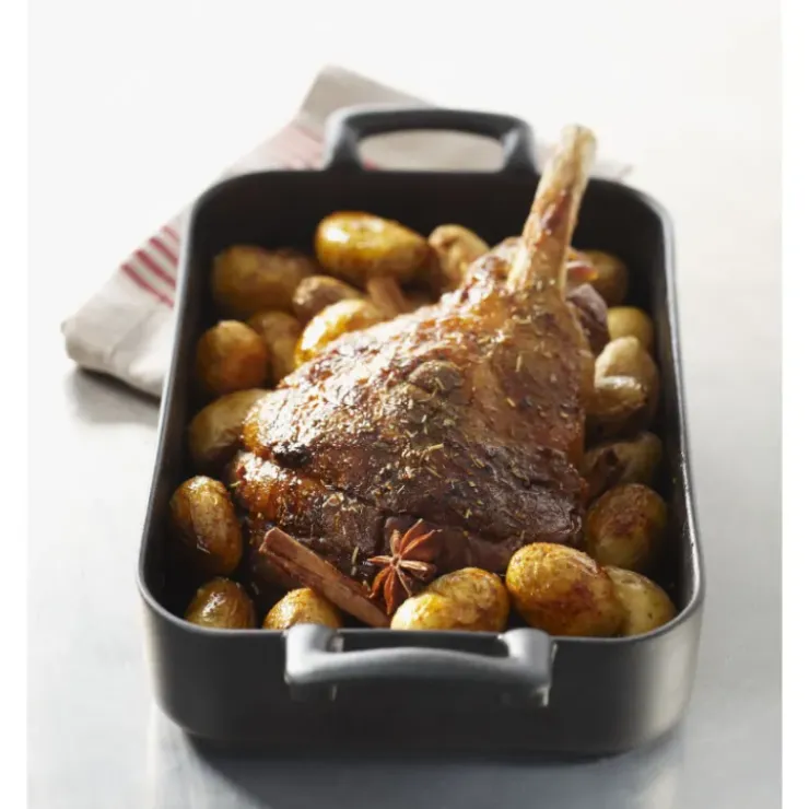 REVOL Plat Rectangulaire Noir 26x19 cm Belle Cuisine New