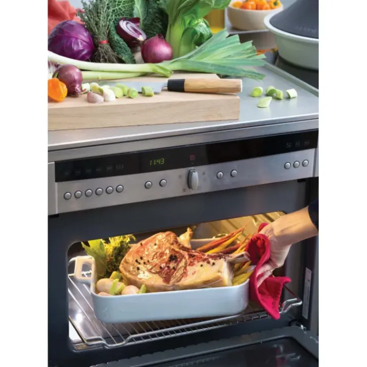 REVOL Plat Rectangulaire Noir 30x22 cm Belle Cuisine Hot