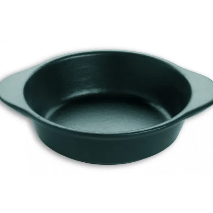 MATFER Plat Rond Creux Ø 15 cm Noir en Fonte émaillée Discount