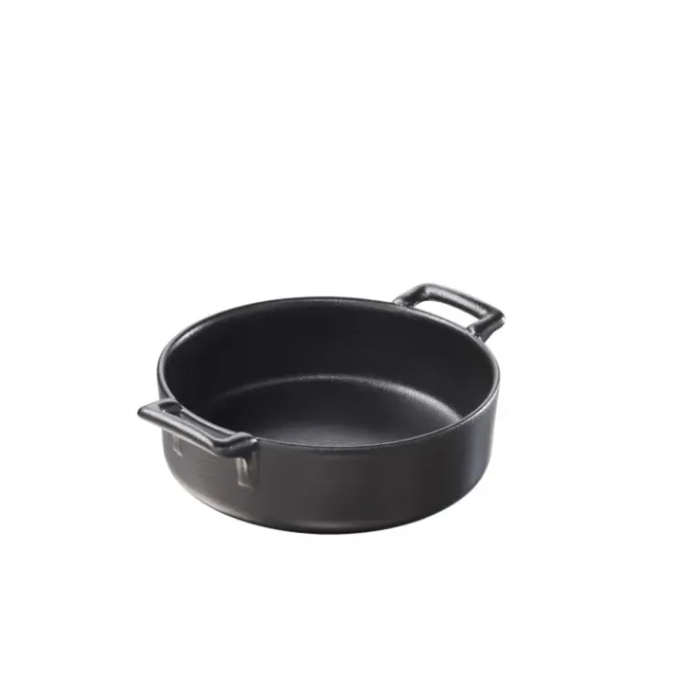 REVOL Plat Rond Noir Ø15 cm Belle Cuisine Discount