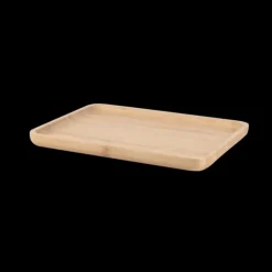 PEBBLY Plateau de Service en Bambou 28 x 20 cm Outlet