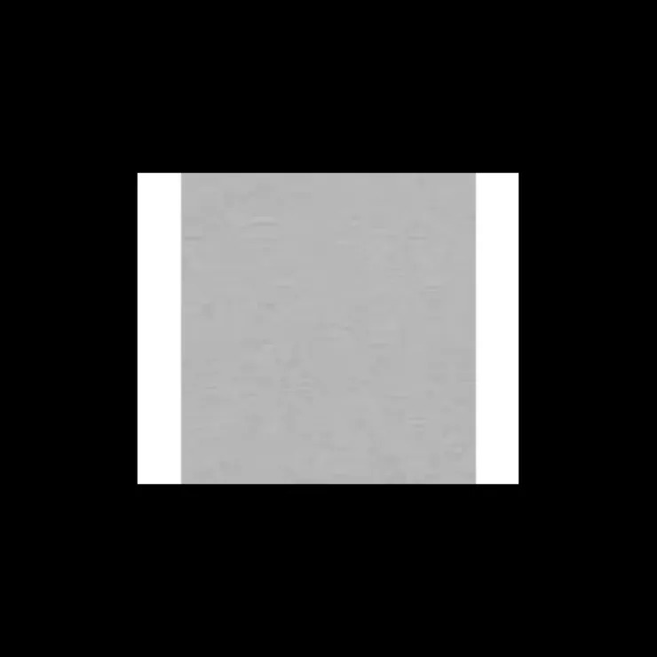 TOPALIT Plateau de Table Stratifié Moulé 60 x 60 cm Brushed Silver HPL Compact Line New
