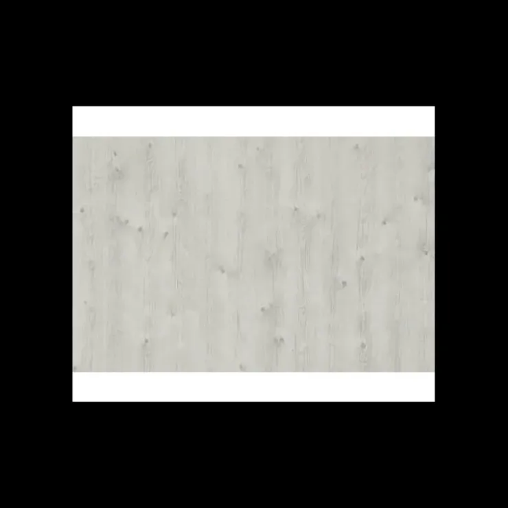 TOPALIT Plateau de Table Stratifié Moulé 70 x 70 cm Timber White Classic Line