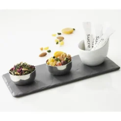 REVOL Plateau Rectangulaire Ardoise 25 x 12 cm Basalt Best