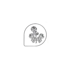 MALLARD FERRIERE Pochoirs Rosier pour Gâteaux Clearance