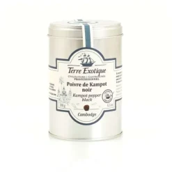 TERRE EXOTIQUE Poivre Noir de Kampot 180 g Outlet