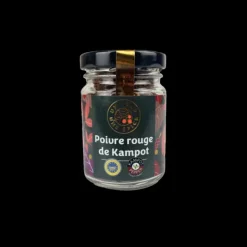 UN JOUR UNE EPICE Poivre Rouge Kampot IGP 50 g Un Jour Une Épice New