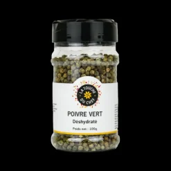 LA TOUCHE DU CHEF Poivre Vert Déshydraté 100 g Outlet