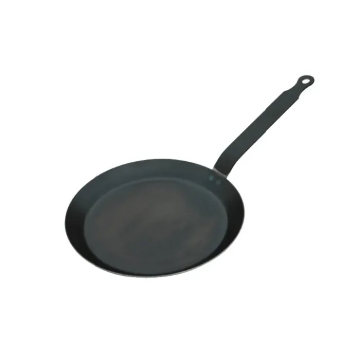 DE BUYER Poêle à Crêpes Tôle Bleue Ø 20 cm Outdoor Discount