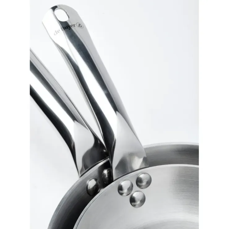 DE BUYER Poêle à Frire Inox Ø 20 cm Alchimy Discount
