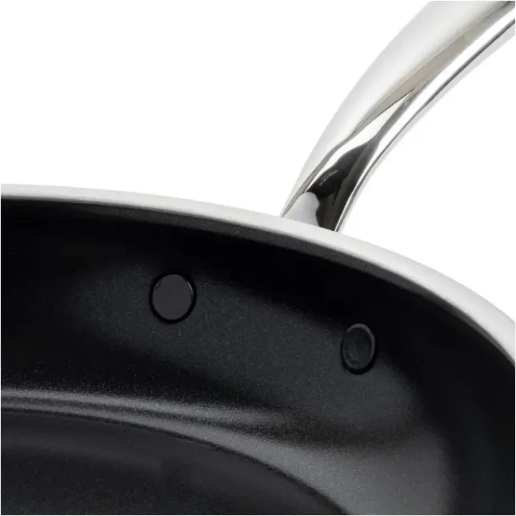 GREENPAN Poêle à Frire Inox Ø 28 cm PREMIERE Discount