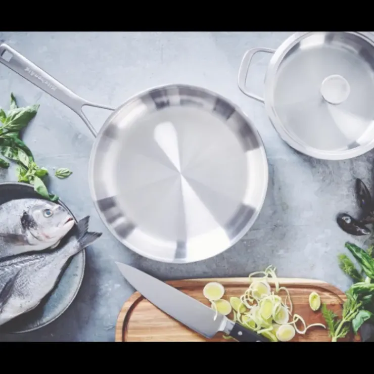 KITCHENAID Poêle à Frire Inox 24cm Discount