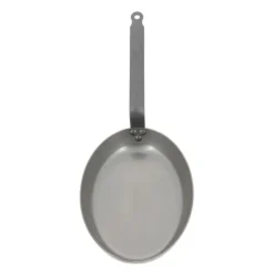 DE BUYER Poêle à Poisson Carbone Plus 36 cm, Ovale, , Tôle Acier Outlet
