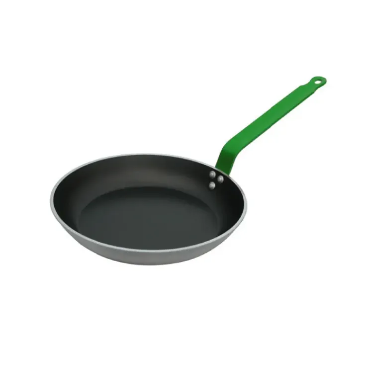 DE BUYER Poêle Antiadhésive ø24 cm HACCP Vert Choc Resto Induction Hot