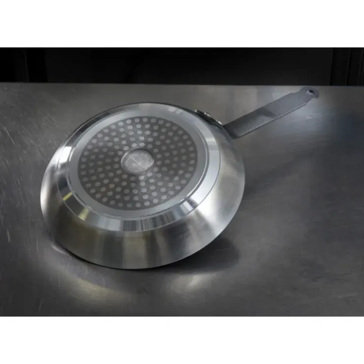 DE BUYER Poêle Antiadhésive ø32 cm HACCP Bleu Choc Resto Induction