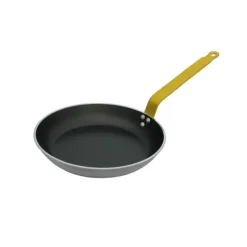 DE BUYER Poêle Antiadhésive ø28 cm HACCP Jaune Choc Resto Induction