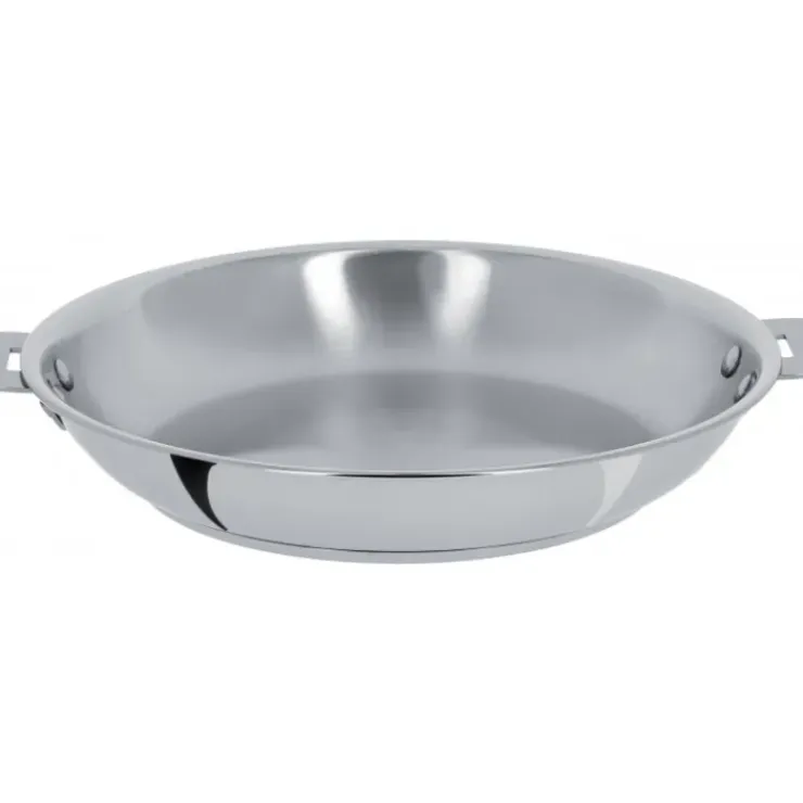 CRISTEL Poêle Casteline Ø 32 cm Manche Amovible Inox Best