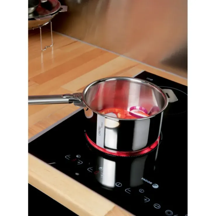 CRISTEL Poêle Casteline Ø 26 cm Manche Amovible Inox Hot