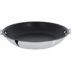 CRISTEL Poêle Casteline Ø 24 cm Manche Amovible Anti-Adhésive Inox
