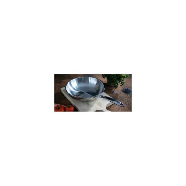 CRISTEL Poêle Haute Ø 24 cm Strate Amovible Inox