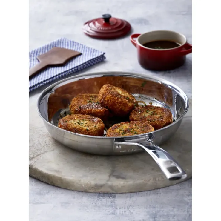 LE CREUSET Poêle Inox 20 cm Signature Sale