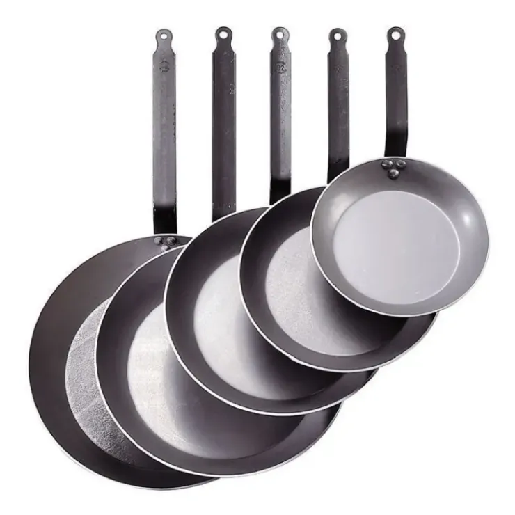 DE BUYER Poêle Lyonnaise Carbone Plus Ø 30 cm , Tôle, Queue Feuillard Online