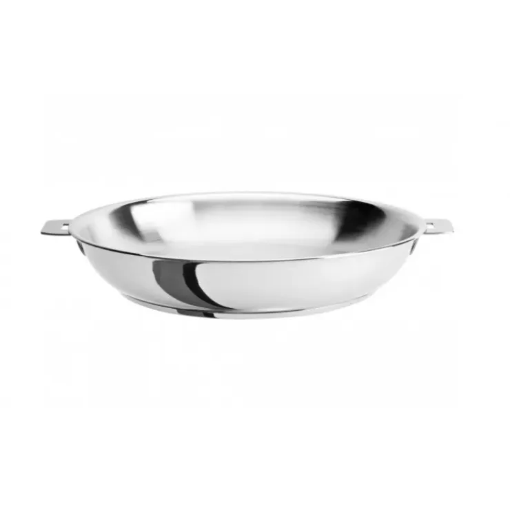 CRISTEL Poêle Lyonnaise Mutine Ø 28 cm Inox Amovible Hot