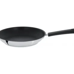 CRISTEL Poêle Mutine Ø 20 cm Manche Fixe Anti-Adhésive Inox Best