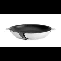 CRISTEL Poêle Mutine 28 cm Manche Amovible Antiadhésive Inox