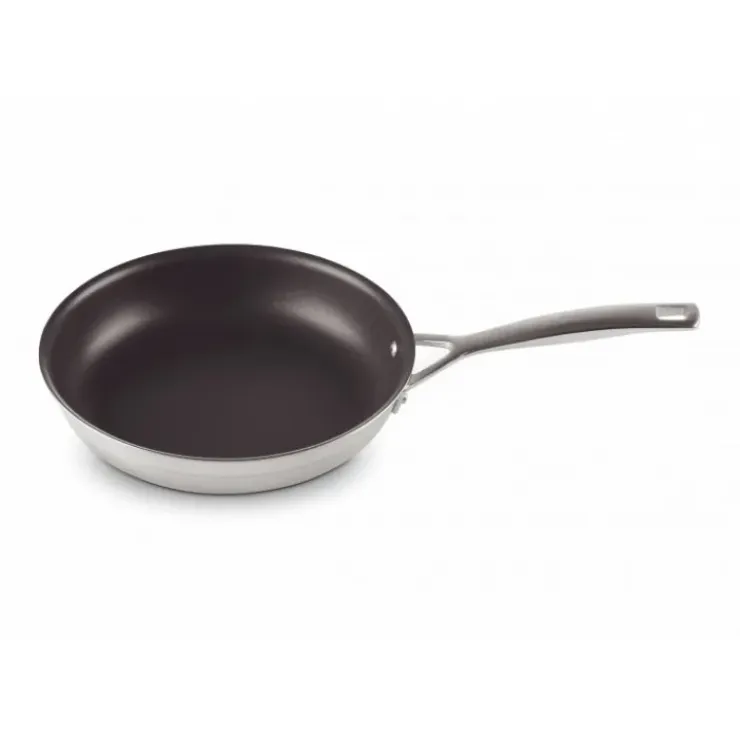 LE CREUSET Poêle Profonde en Inox Anti-Adhésif 24 cm Clearance