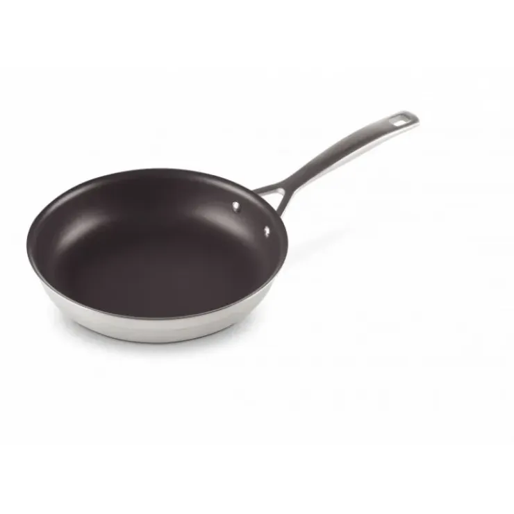 LE CREUSET Poêle Profonde en Inox Anti-Adhésif 24 cm Clearance
