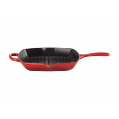 LE CREUSET Poêle Skillet Carré 26 cm Cerise Hot