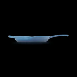 LE CREUSET Poêle Skillet Rond 23 cm Azur Outlet