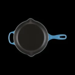 LE CREUSET Poêle Skillet Rond 23 cm Azur Outlet