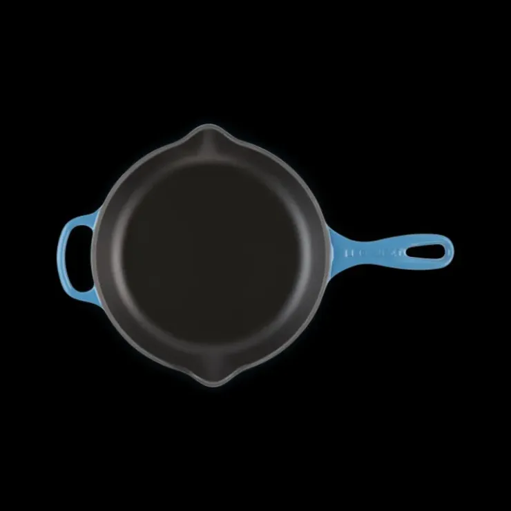 LE CREUSET Poêle Skillet Rond 23 cm Azur Outlet