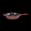 LE CREUSET Poêle Skillet Rond 23 cm Cerise Sale