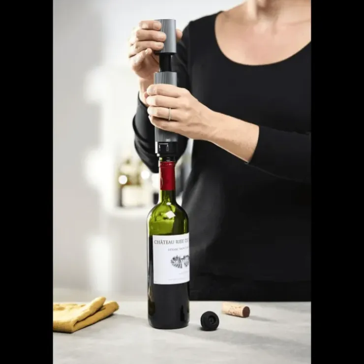 PEUGEOT Pompe à Vin et Champagne Double Manuelle Acier Line Online