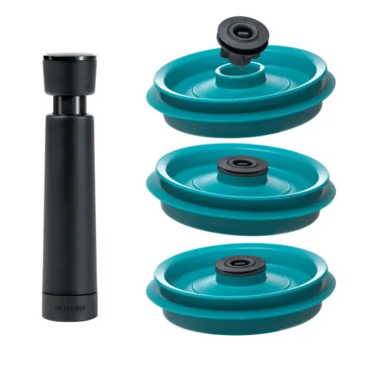 AIRTENDER Pompe Sous-Vide avec 3 Couvercles pour Bocaux Discount