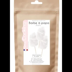 SCRAPCOOKING Poudre Barbe à Papa Blanche 400 g New