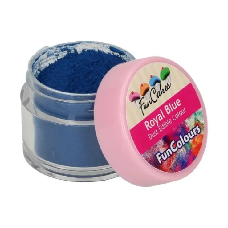 FUNCAKES Poudre comestible Bleu royal 2 g Online