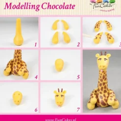 FUNCAKES Poudre comestible Chocolat au lait 1,5 g Discount