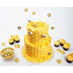 FUNCAKES Poudre comestible Jaune orangé 2,5 g Hot