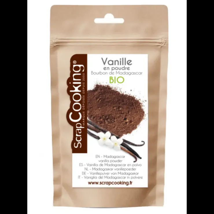 SCRAPCOOKING Poudre Vanille Bourbon Madagascar Bio 8 g Clearance