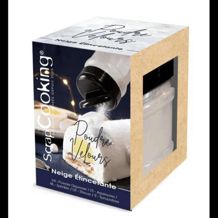SCRAPCOOKING Poudre Velours Neige Etincelante 100 g Discount