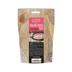 PATISDECOR Pralines Roses Concassées 200 g Patisdécor Best