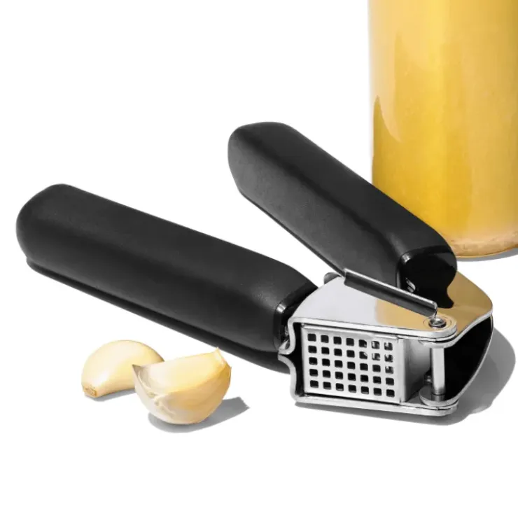 OXO Presse Ail Gris en Inox